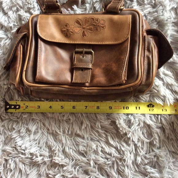 🔥$5 SALE! ! crossbody purse lotsa pockets leather look - Picture 7 of 8